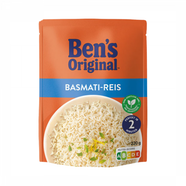 Ben's Original Express Basmati-Reis 2 Minuten, 220 Gramm